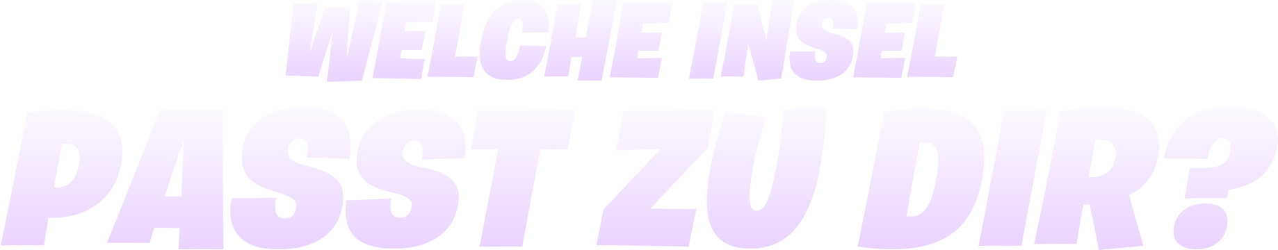 Welche Insel passt zu dir?