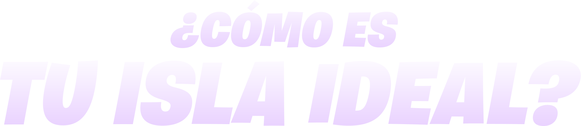 ¿Cómo es tu isla ideal?